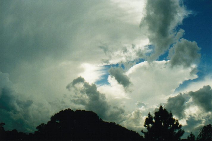 thunderstorm cumulonimbus_incus : Wollongbar, NSW   28 August 1999