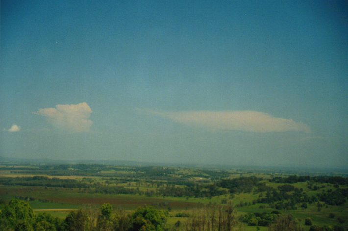 thunderstorm cumulonimbus_incus : Rous, NSW   25 September 1999
