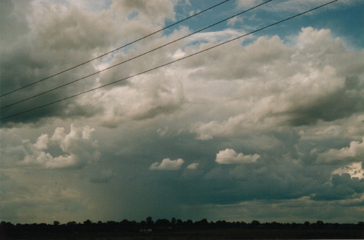 thunderstorm cumulonimbus_incus : Richmond, NSW   1 October 1999