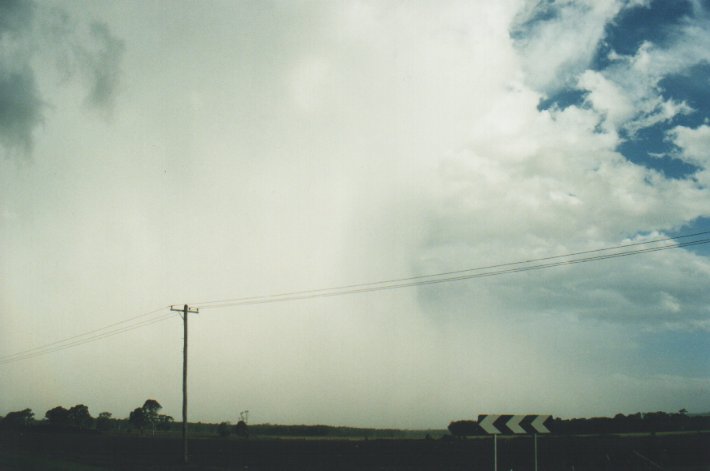 raincascade precipitation_cascade : Woodburn, NSW   31 December 1999