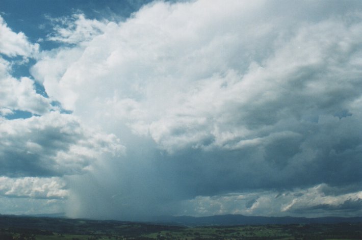 raincascade precipitation_cascade : McLeans Ridges, NSW   5 January 2000