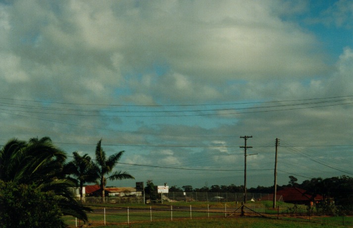 stratocumulus stratocumulus_cloud : Schofields, NSW   29 April 2000