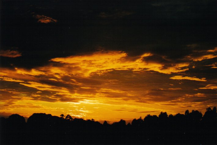 sunrise sunrise_pictures : McLeans Ridges, NSW   26 May 2000