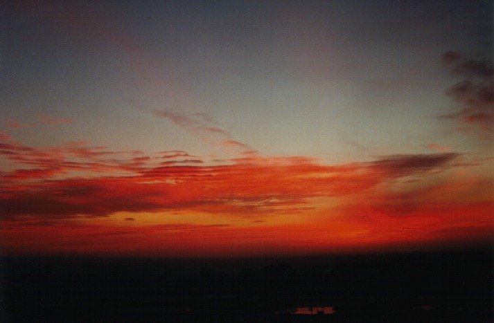 sunrise sunrise_pictures : Schofields, NSW   27 June 2000