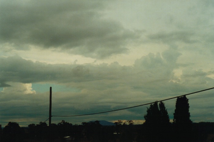 altostratus altostratus_cloud : Gunnedah, NSW   10 July 2000