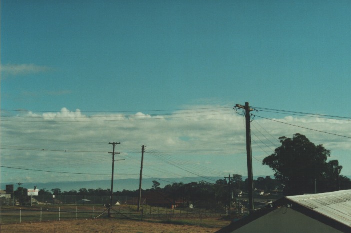 altocumulus castellanus : Schofields, NSW   16 July 2000