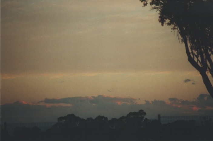 cumulus congestus : Schofields, NSW   7 August 2000