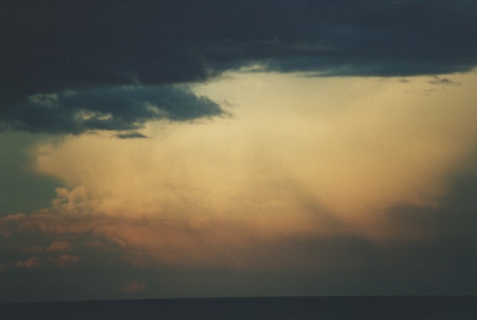 thunderstorm cumulonimbus_incus : North Head, NSW   28 August 2000
