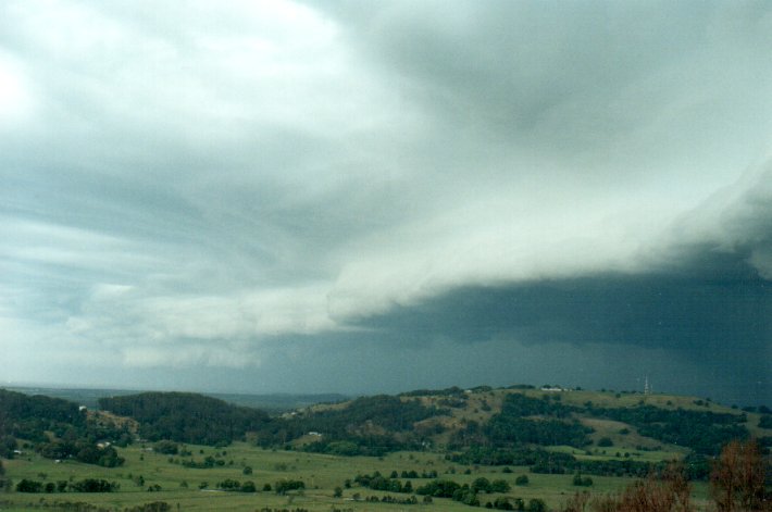shelfcloud shelf_cloud : Meerschaum, NSW   25 October 2000