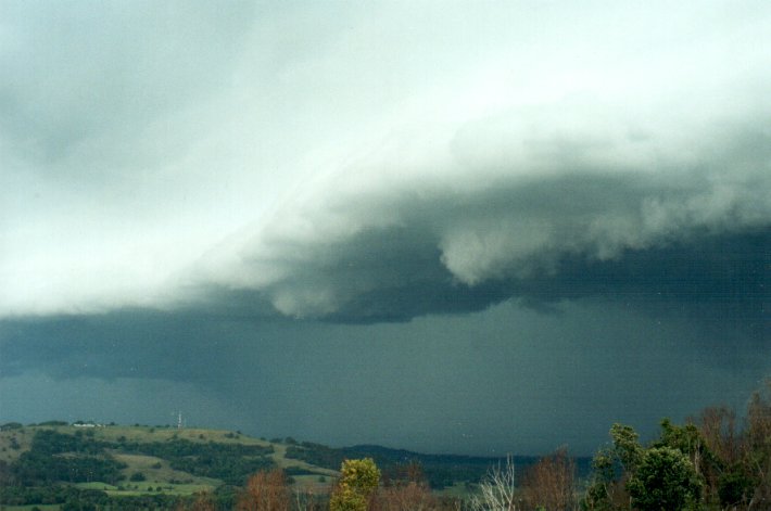 shelfcloud shelf_cloud : Meerschaum, NSW   25 October 2000