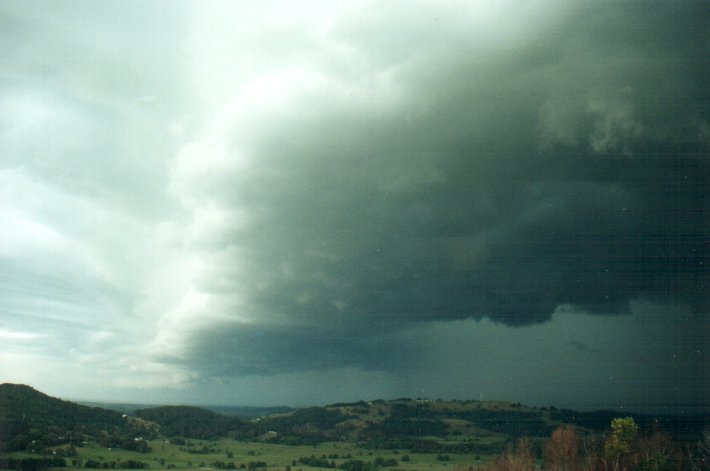 raincascade precipitation_cascade : Meerschaum, NSW   25 October 2000
