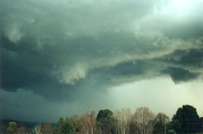 raincascade precipitation_cascade : Meerschaum, NSW   25 October 2000
