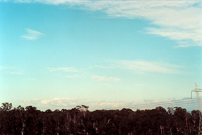 cirrocumulus cirrocumulus_cloud : Schofields, NSW   26 October 2000
