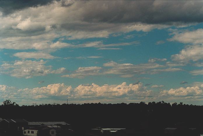 altocumulus altocumulus_cloud : Schofields, NSW   26 October 2000