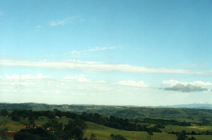 altocumulus castellanus : McLeans Ridges, NSW   4 November 2000
