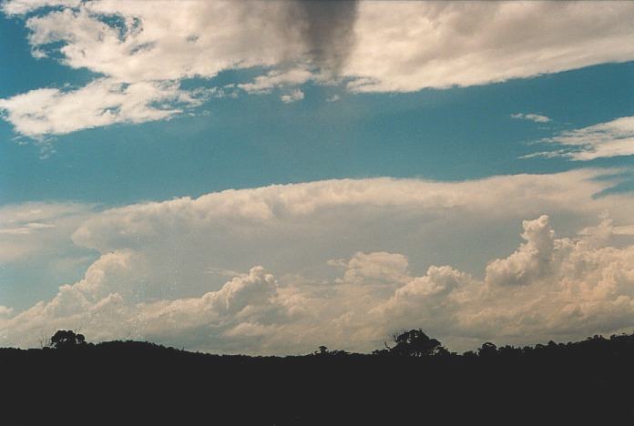 thunderstorm cumulonimbus_incus : Coffs Harbour, NSW   5 November 2000