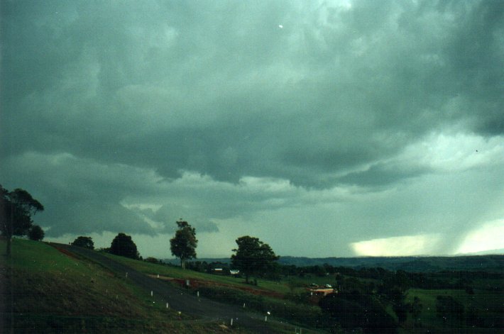 raincascade precipitation_cascade : McLeans Ridges, NSW   6 November 2000