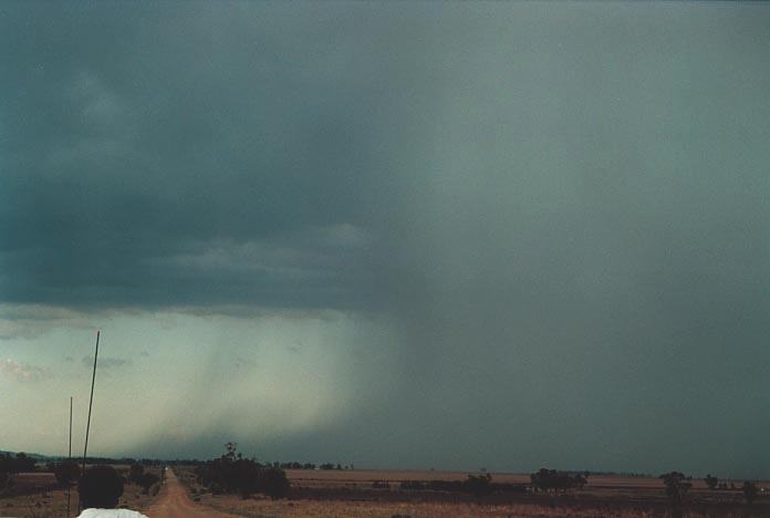 raincascade precipitation_cascade : Mullaley, NSW   28 November 2000