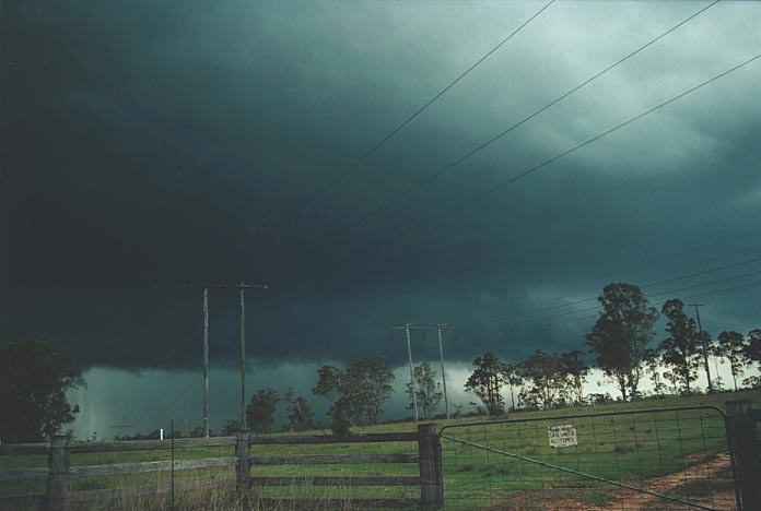 cumulonimbus thunderstorm_base : N of Grafton, NSW   8 December 2000