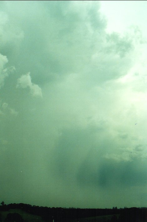 thunderstorm cumulonimbus_incus : Wollongbar, NSW   8 December 2000