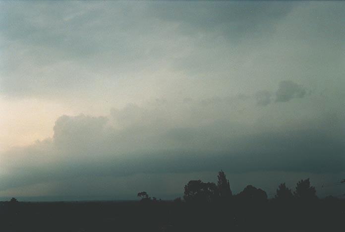 thunderstorm cumulonimbus_calvus : Riverstone, NSW   27 February 2001