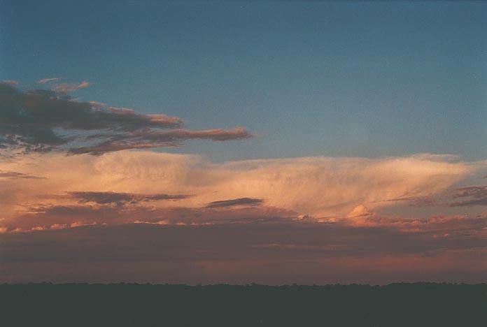 thunderstorm cumulonimbus_incus : Schofields, NSW   28 February 2001