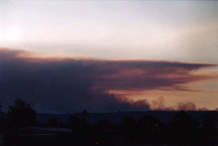 cumulus pyrocumulus : Richmond, NSW   22 September 2001
