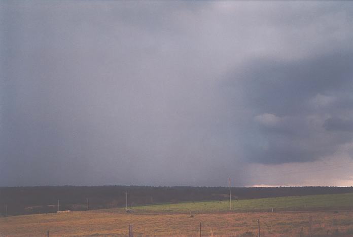 raincascade precipitation_cascade : S of The Oaks, NSW   2 October 2001