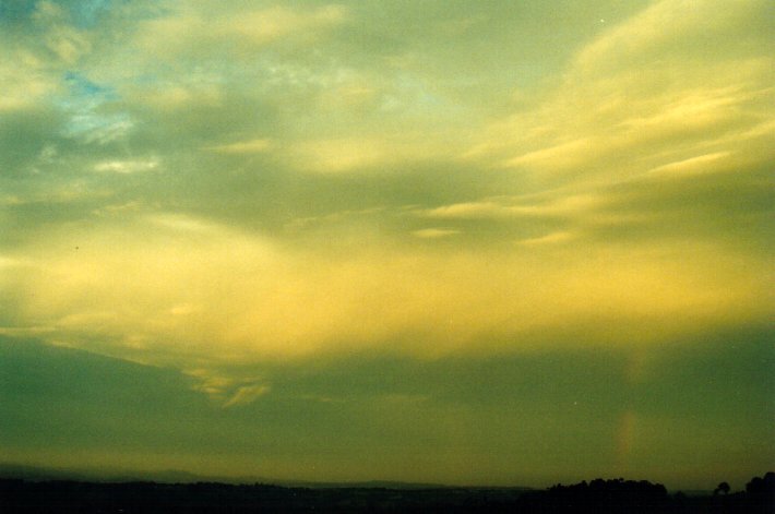 sunset sunset_pictures : McLeans Ridges, NSW   7 November 2001