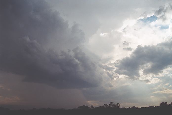 cumulonimbus supercell_thunderstorm : Warrell Creek, NSW   4 December 2001
