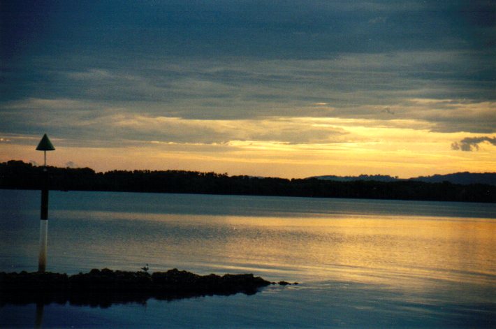 sunset sunset_pictures : Ballina, NSW   31 December 2001