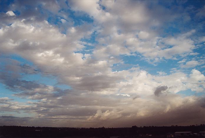 stratocumulus stratocumulus_cloud : Schofields, NSW   6 February 2002