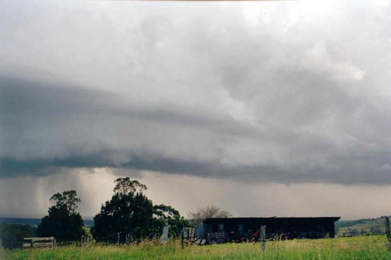 shelfcloud shelf_cloud : Tregeagle, NSW   26 March 2002