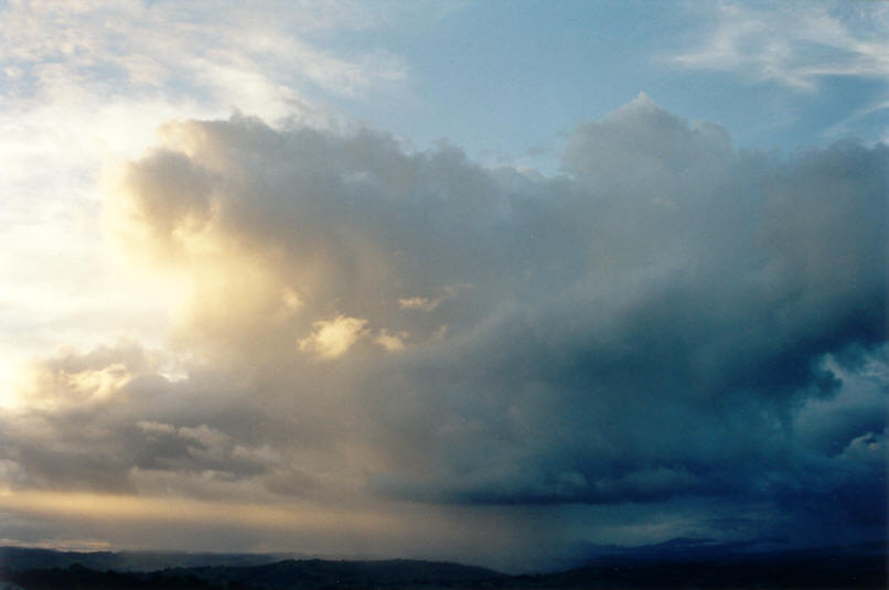 cumulus congestus : McLeans Ridges, NSW   3 April 2002