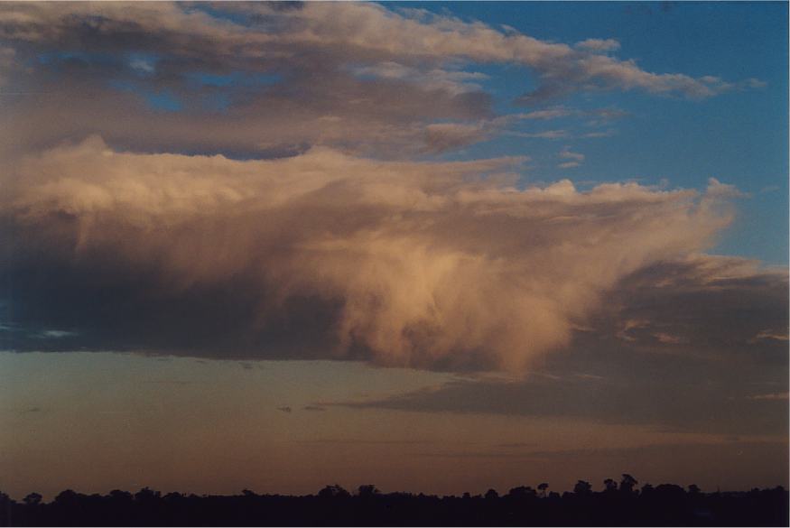 altostratus altostratus_cloud : Schofields, NSW   29 August 2002
