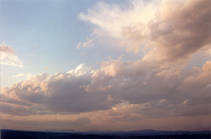 cumulus congestus : McLeans Ridges, NSW   28 September 2002