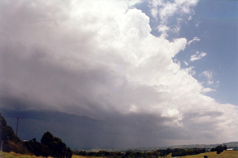 thunderstorm cumulonimbus_incus : Saint Helena, NSW   30 November 2002