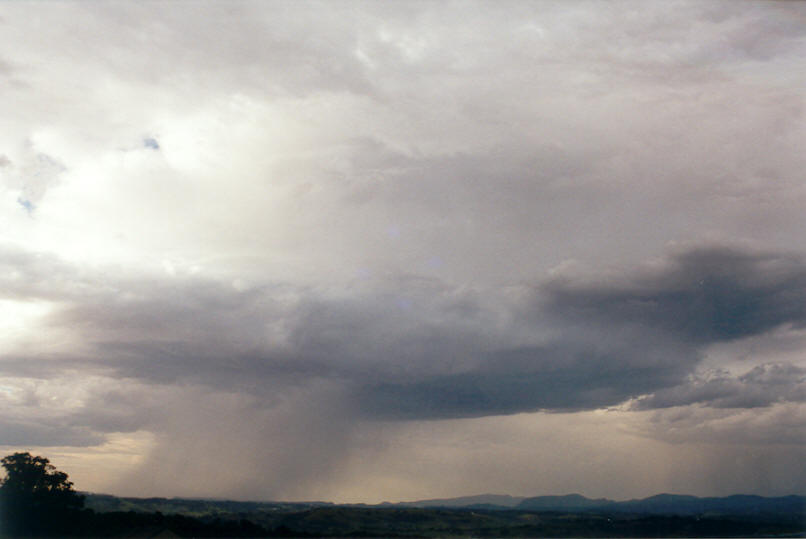raincascade precipitation_cascade : McLeans Ridges, NSW   4 December 2002
