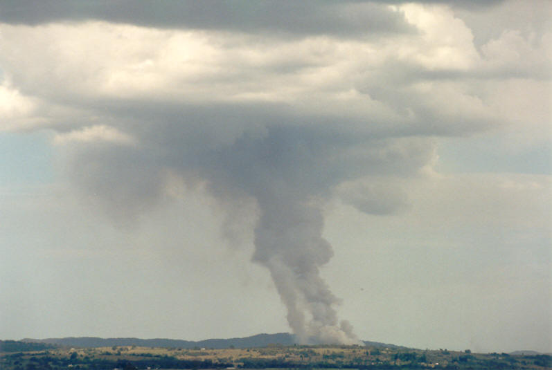 cumulus pyrocumulus : Parrots Nest, NSW   15 December 2002
