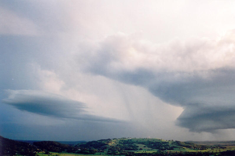 cumulonimbus thunderstorm_base : Meerschaum, NSW   20 October 2003