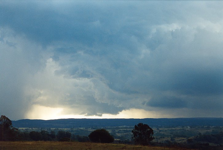 raincascade precipitation_cascade : S of Camden, NSW   23 January 2004
