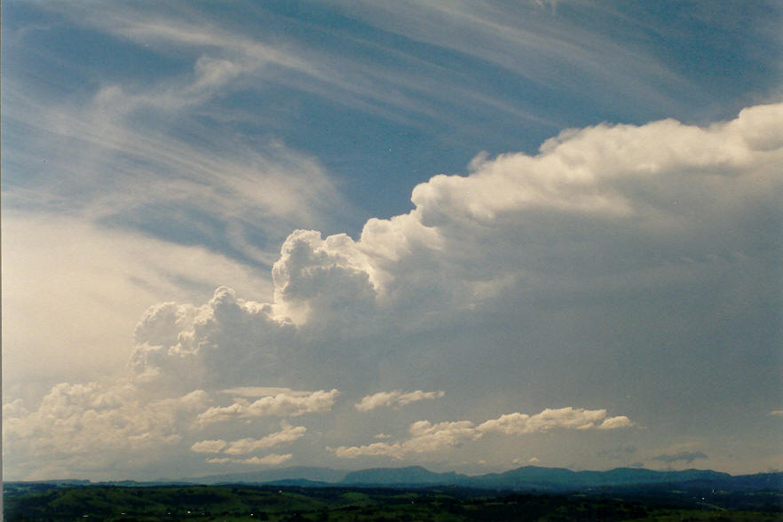 cirrus cirrus_cloud : McLeans Ridges, NSW   30 January 2004