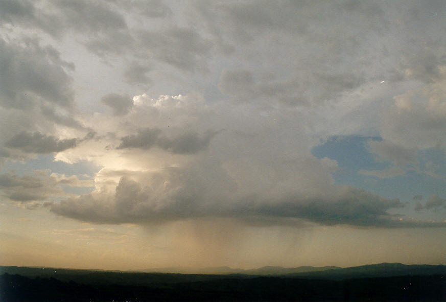 raincascade precipitation_cascade : McLeans Ridges, NSW   19 February 2004