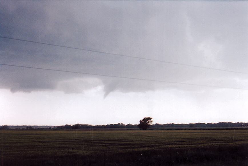 cumulonimbus supercell_thunderstorm : Sharon, Kansas, USA   12 May 2004