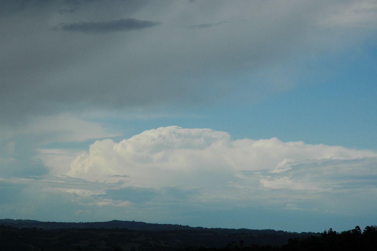 thunderstorm cumulonimbus_incus : McLeans Ridges, NSW   4 September 2004