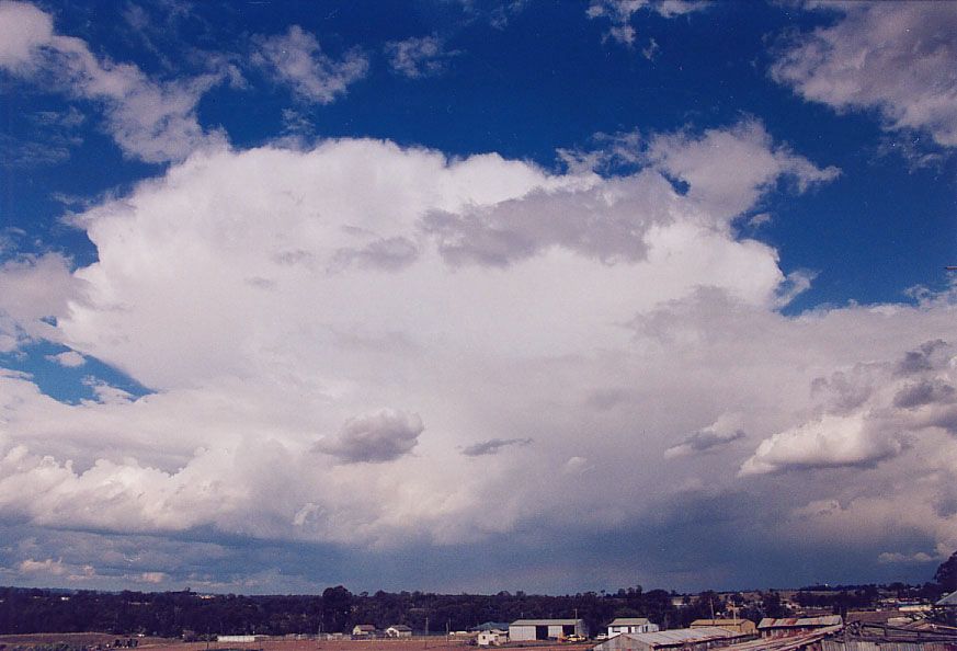 thunderstorm cumulonimbus_incus : Schofields, NSW   5 September 2004