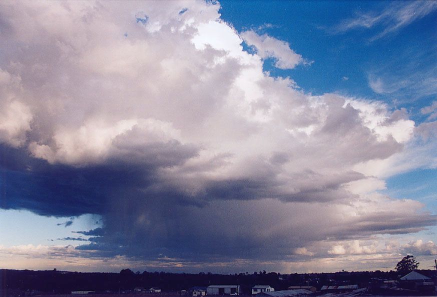 cumulonimbus thunderstorm_base : Schofields, NSW   9 September 2004