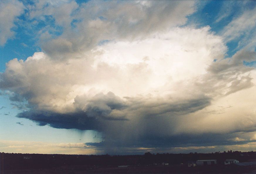 thunderstorm cumulonimbus_incus : Schofields, NSW   9 September 2004