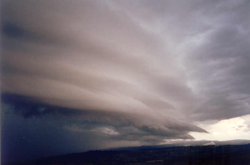 shelfcloud shelf_cloud : McLeans Ridges, NSW   21 October 2004
