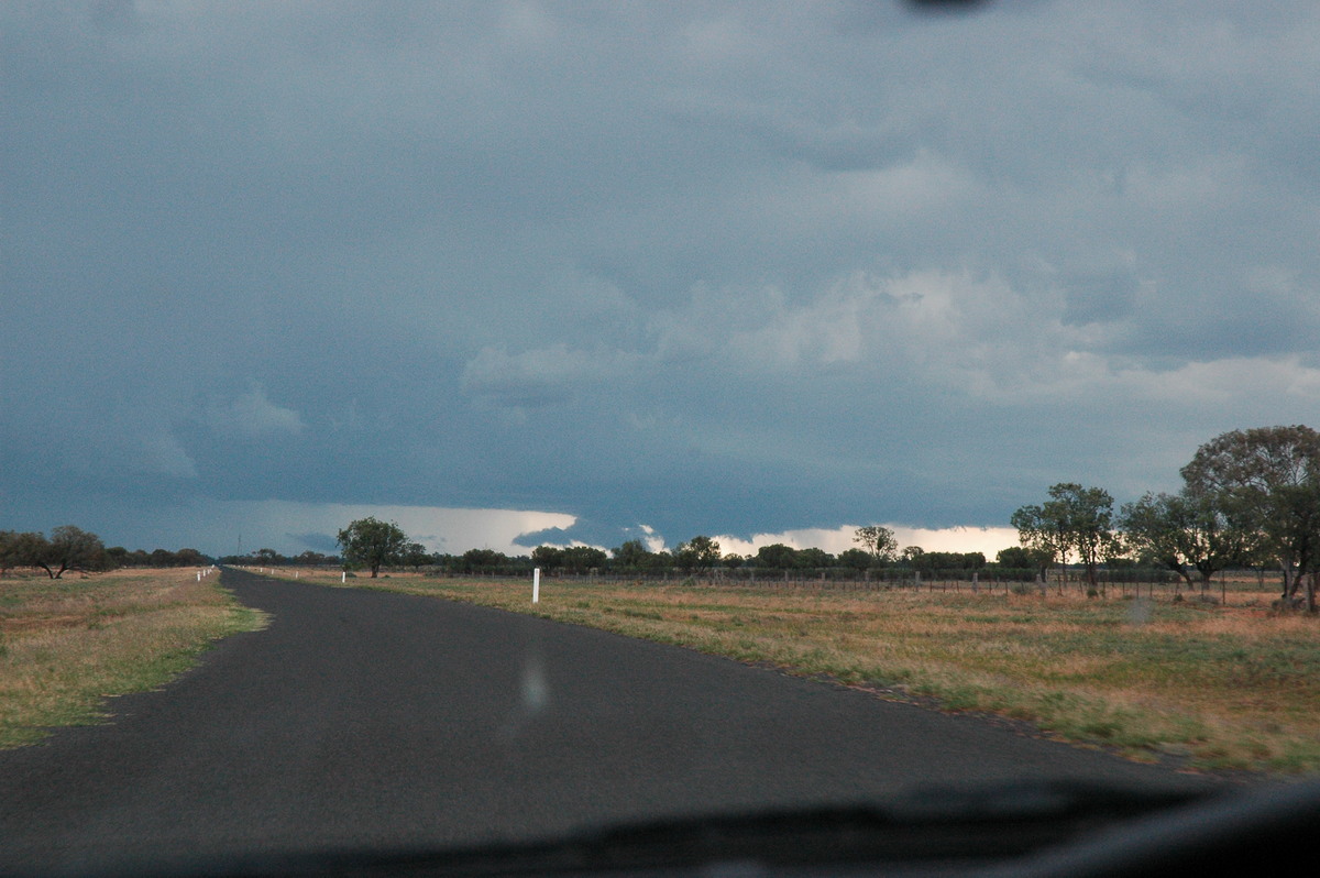 cumulonimbus supercell_thunderstorm : E of Quambone, NSW   7 December 2004